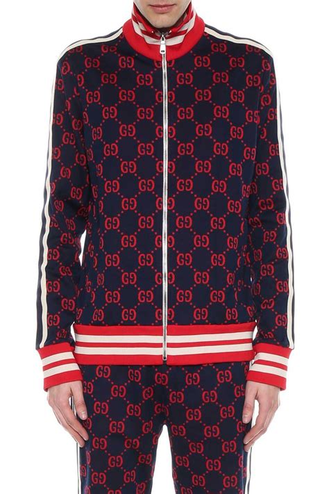 gucci jogging suit cheap|gucci gg jacquard tracksuit.